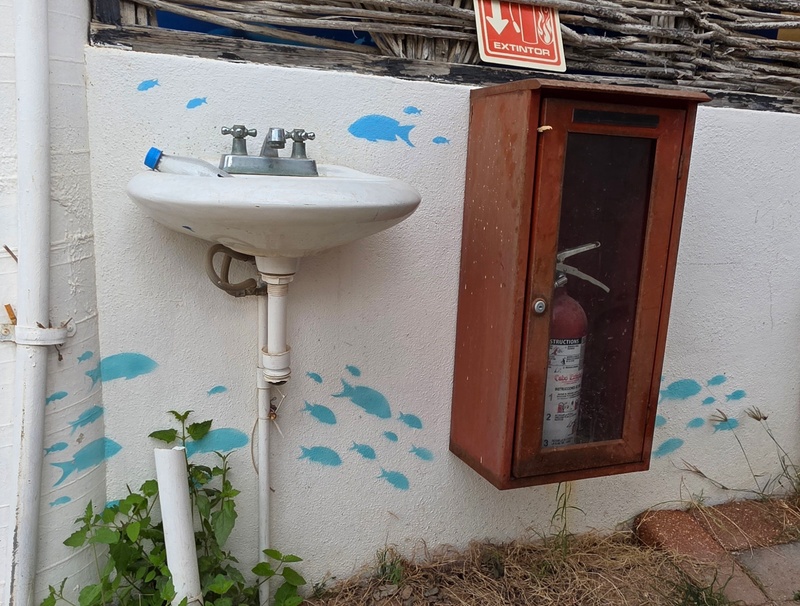 mural in La Fortuna by artist unknown.
