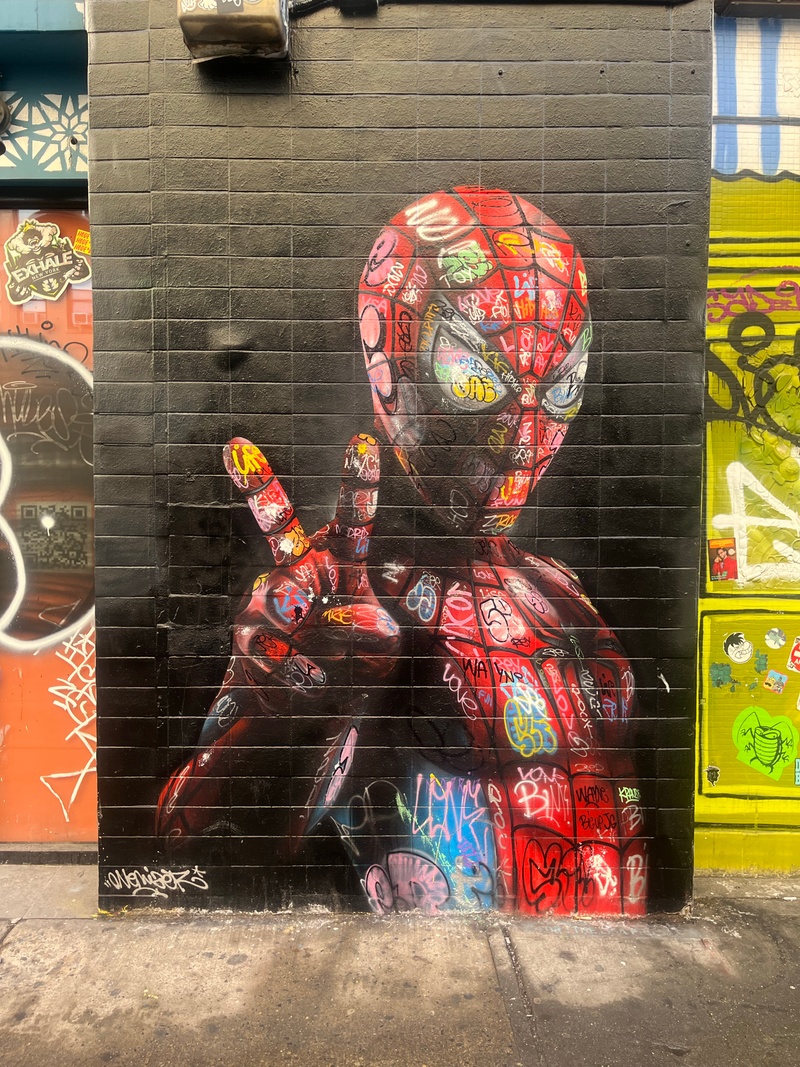 mural in New York by artist unknown.