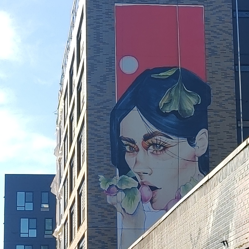 mural in Seattle by artist unknown.