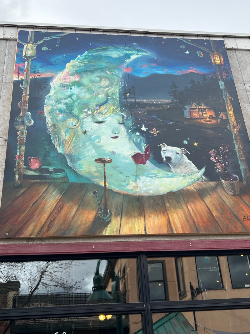 mural in Flagstaff by artist unknown.