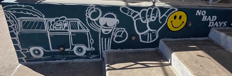 mural in San José del Cabo by artist unknown.