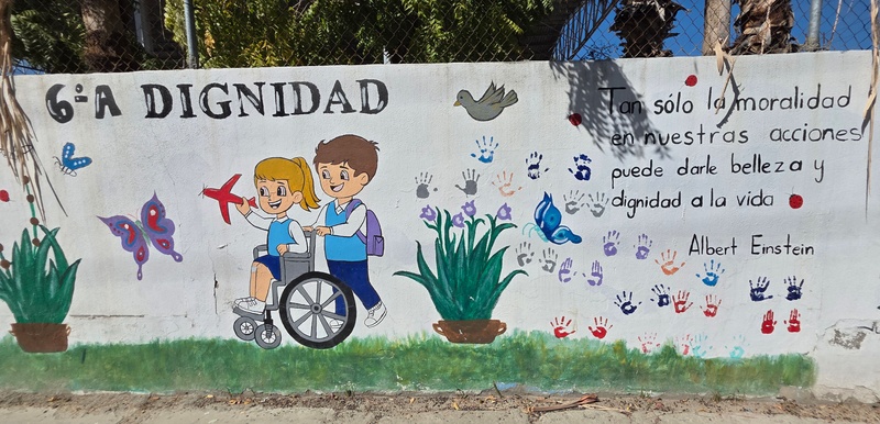 mural in San José del Cabo by artist unknown.