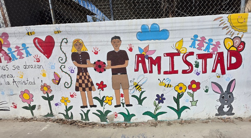 mural in San José del Cabo by artist unknown.