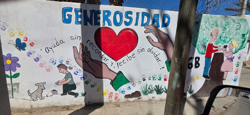 mural in San José del Cabo by artist unknown.