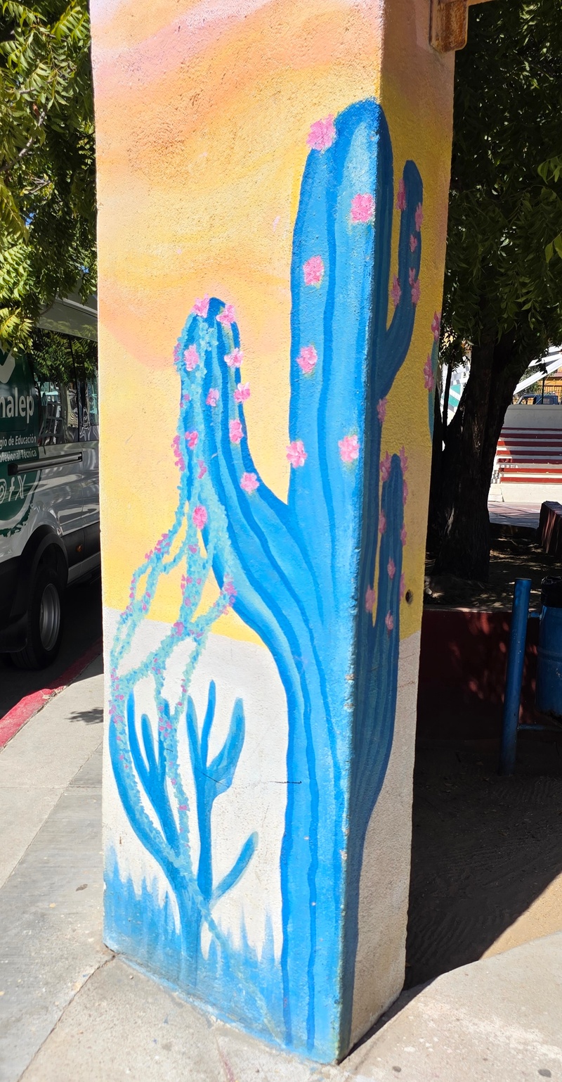 mural in San José del Cabo by artist unknown.