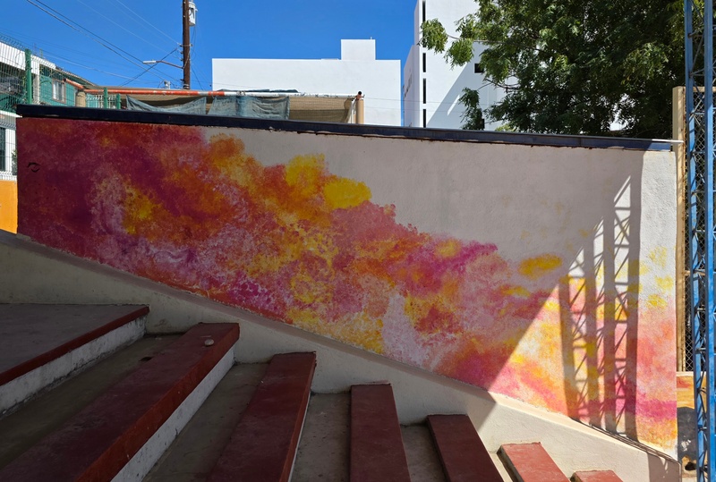 mural in San José del Cabo by artist unknown.