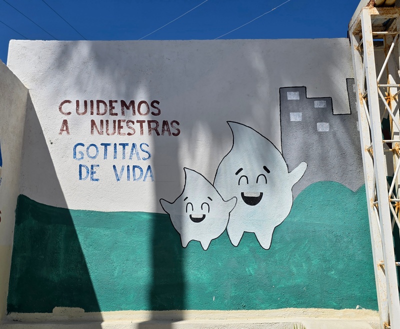 mural in San José del Cabo by artist unknown.