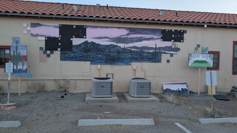 mural in Ajo by artist unknown.