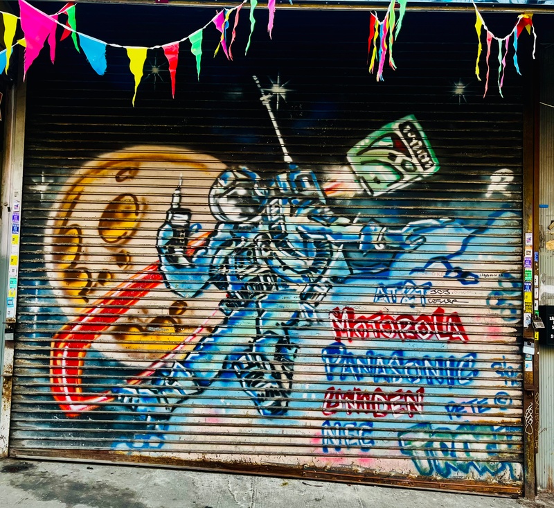 mural in The Bronx by artist unknown.