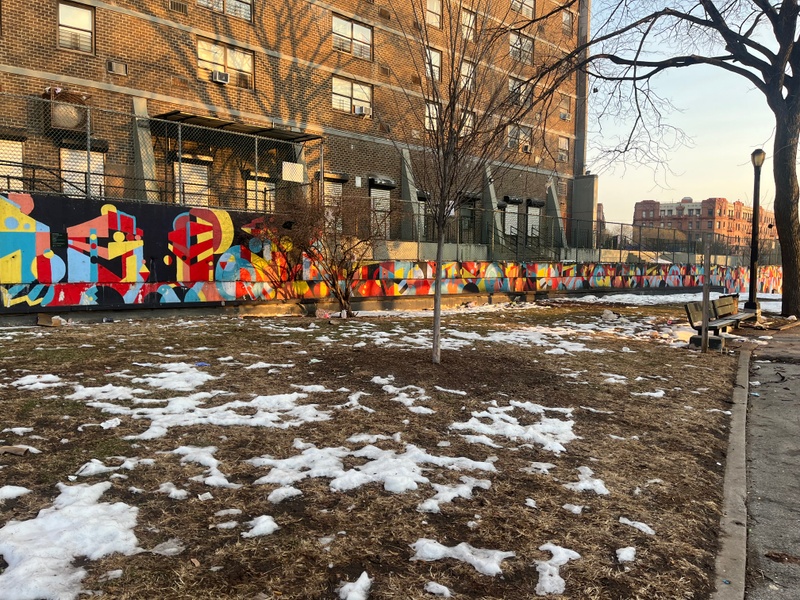 mural in The Bronx by artist unknown.
