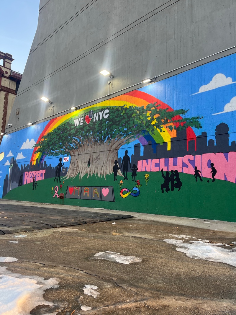 mural in The Bronx by artist unknown.