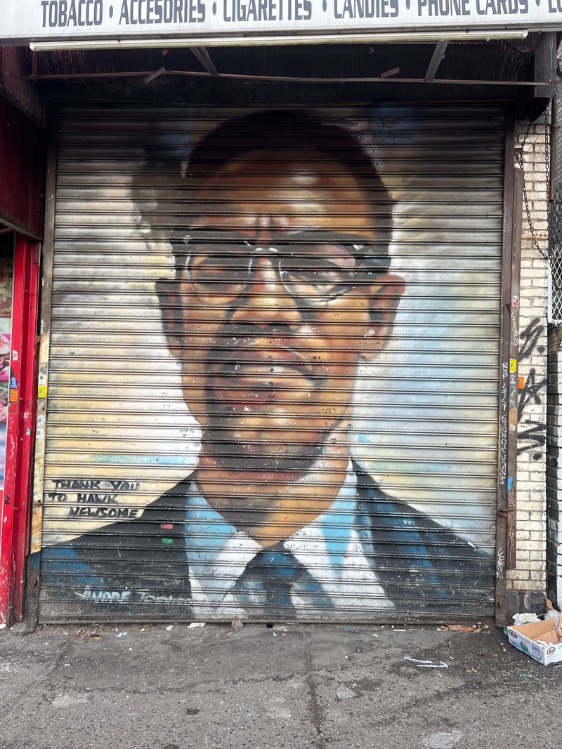 mural in The Bronx by artist Andre Trenier.