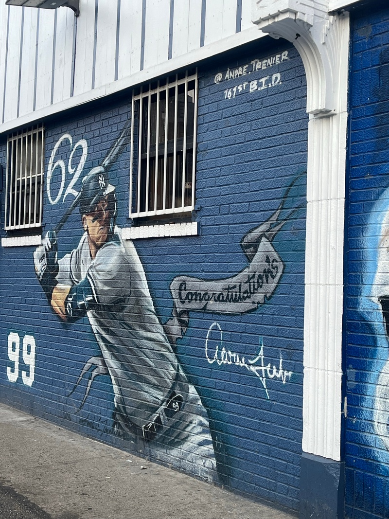 mural in The Bronx by artist Andre Trenier.