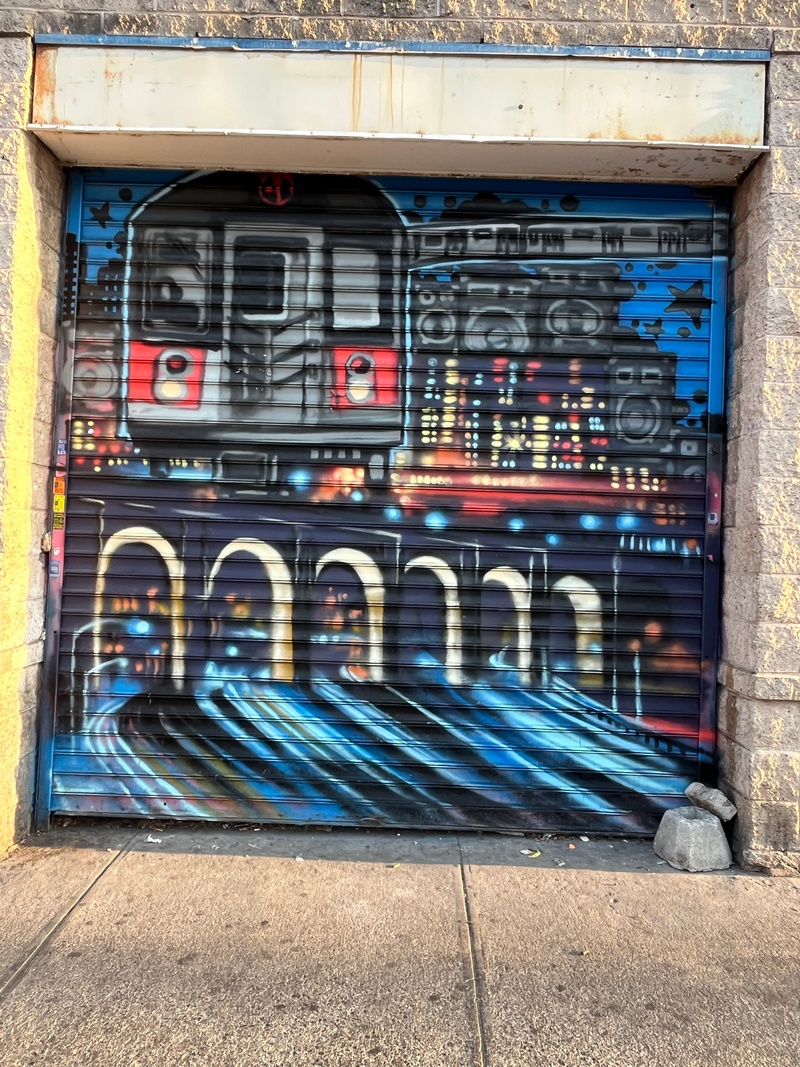 mural in The Bronx by artist unknown.