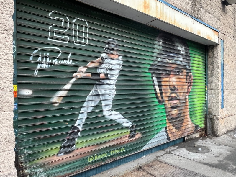 mural in The Bronx by artist Andre Trenier.