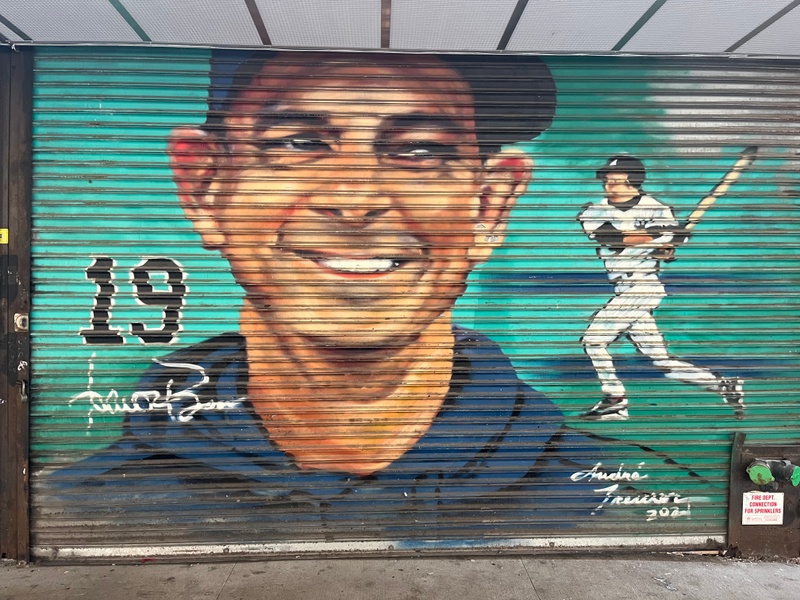 mural in The Bronx by artist Andre Trenier.