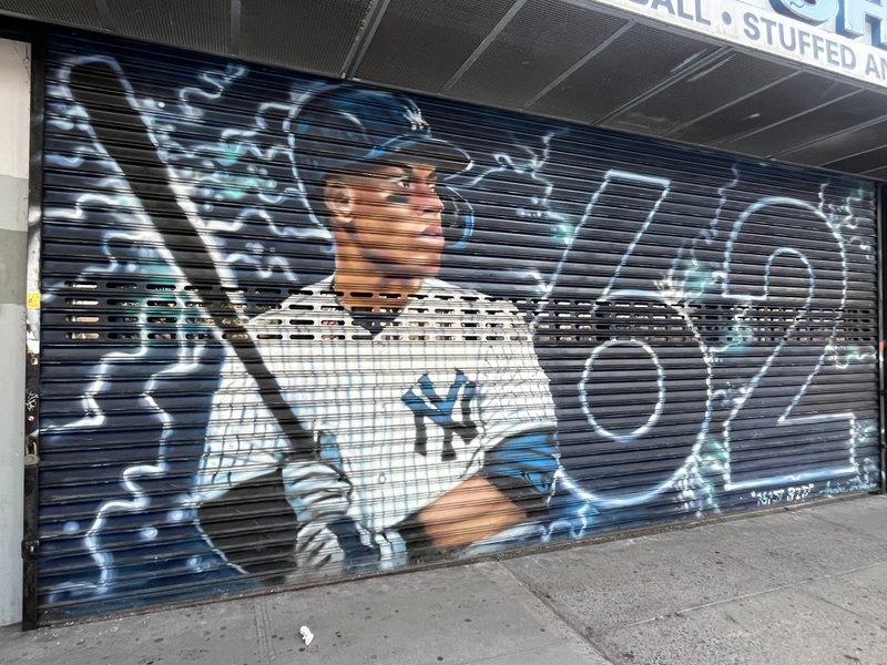 mural in The Bronx by artist Andre Trenier.