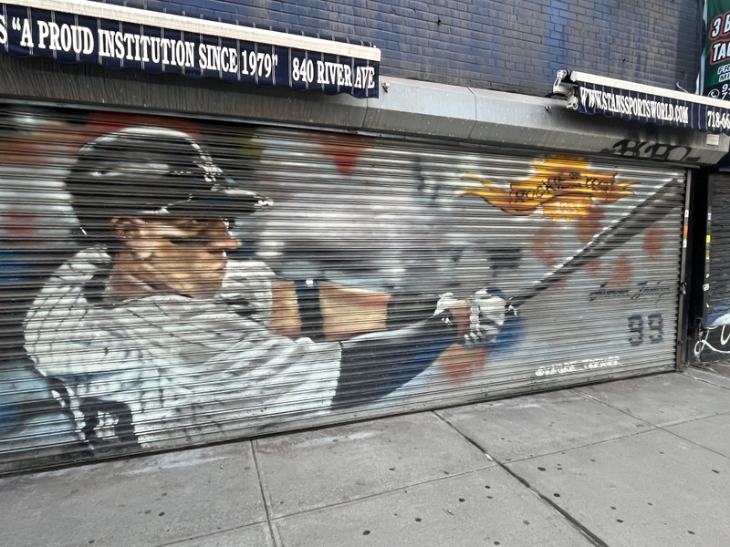 mural in The Bronx by artist Andre Trenier.