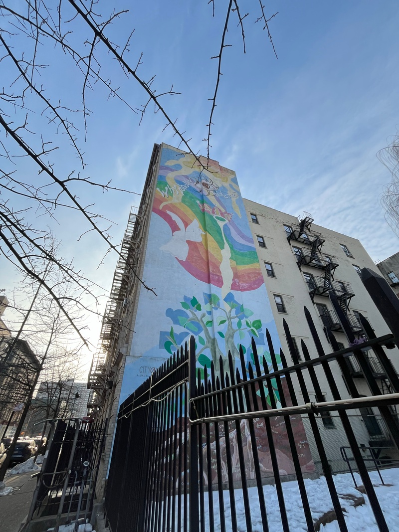 mural in New York by artist unknown.