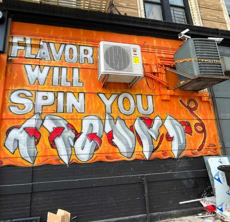 mural in New York by artist unknown.