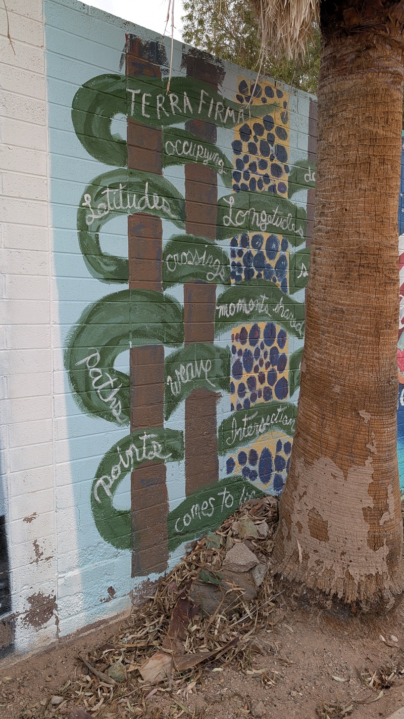 mural in Ajo by artist unknown.