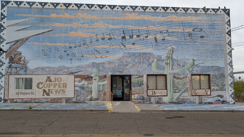 mural in Ajo by artist unknown.