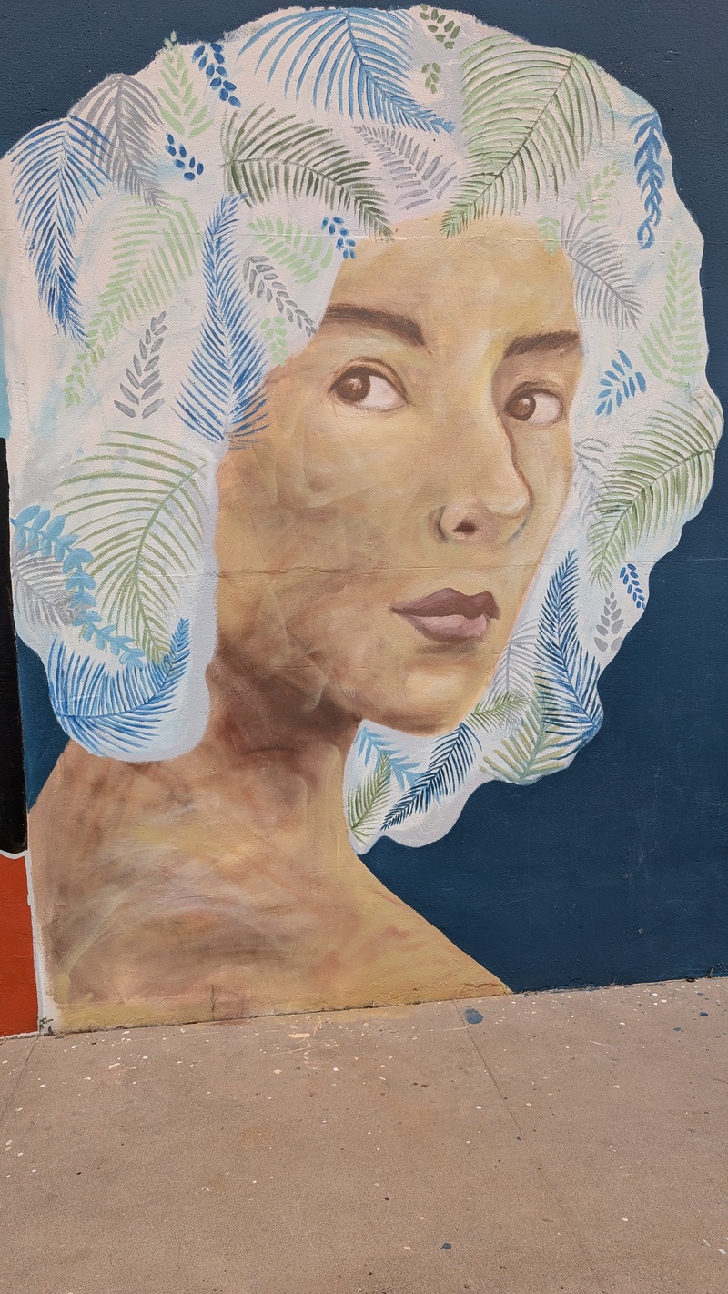 mural in Ajo by artist unknown.