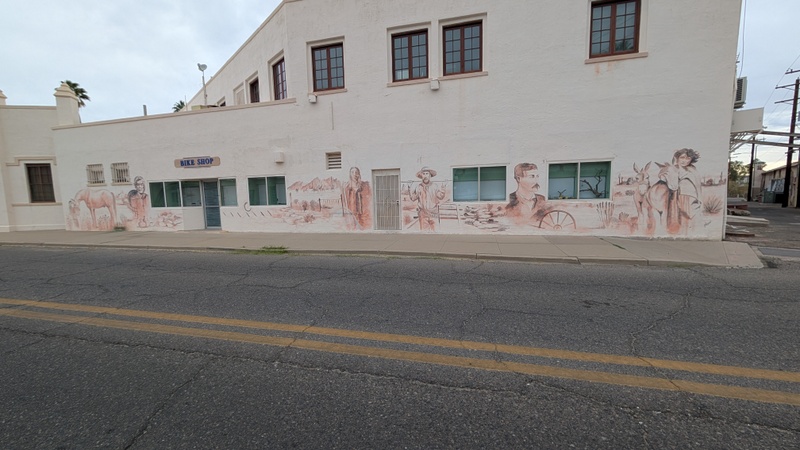 mural in Ajo by artist unknown.
