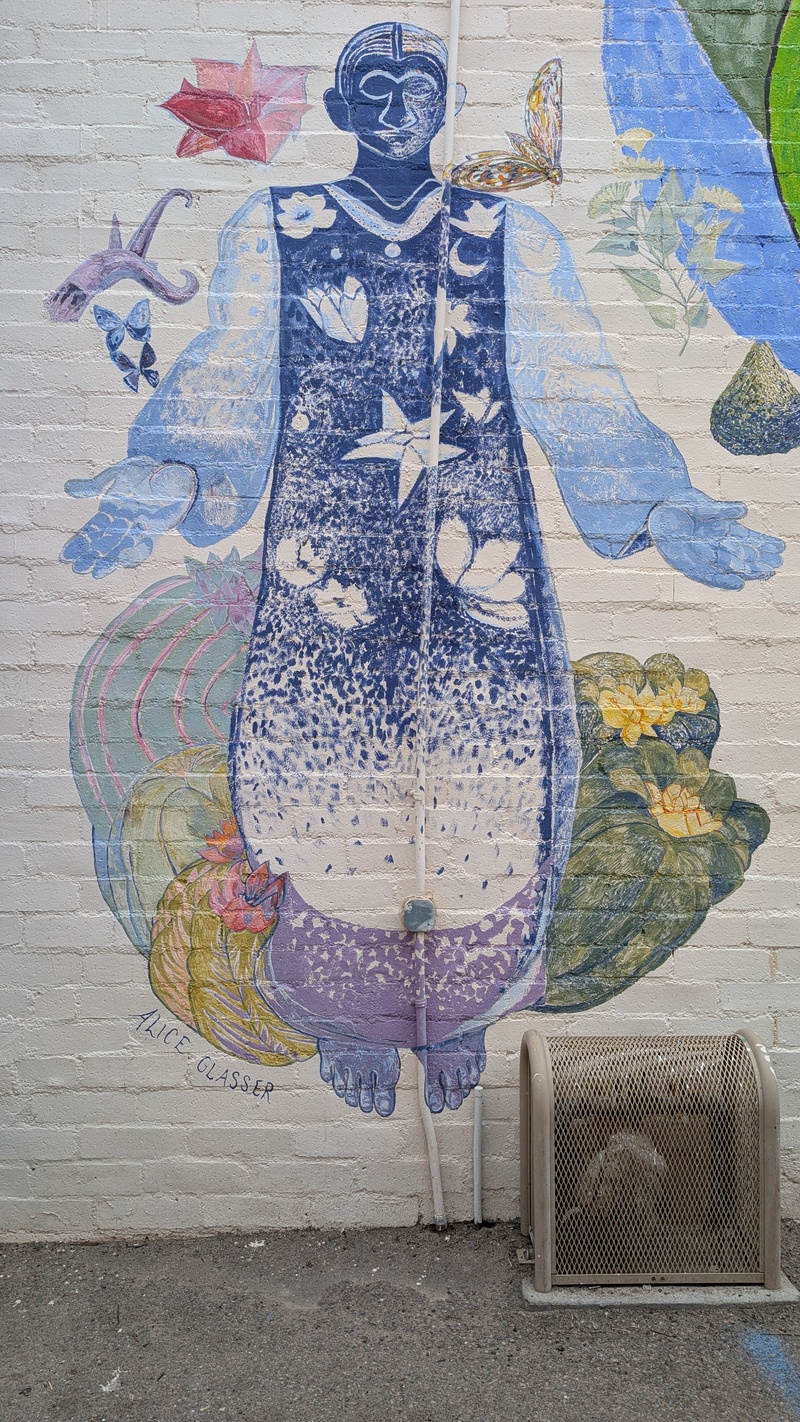 mural in Ajo by artist unknown.