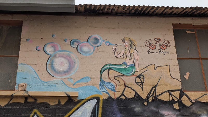 mural in Ajo by artist unknown.