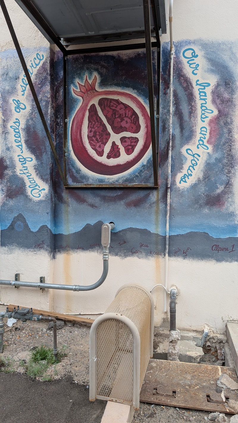 mural in Ajo by artist unknown.