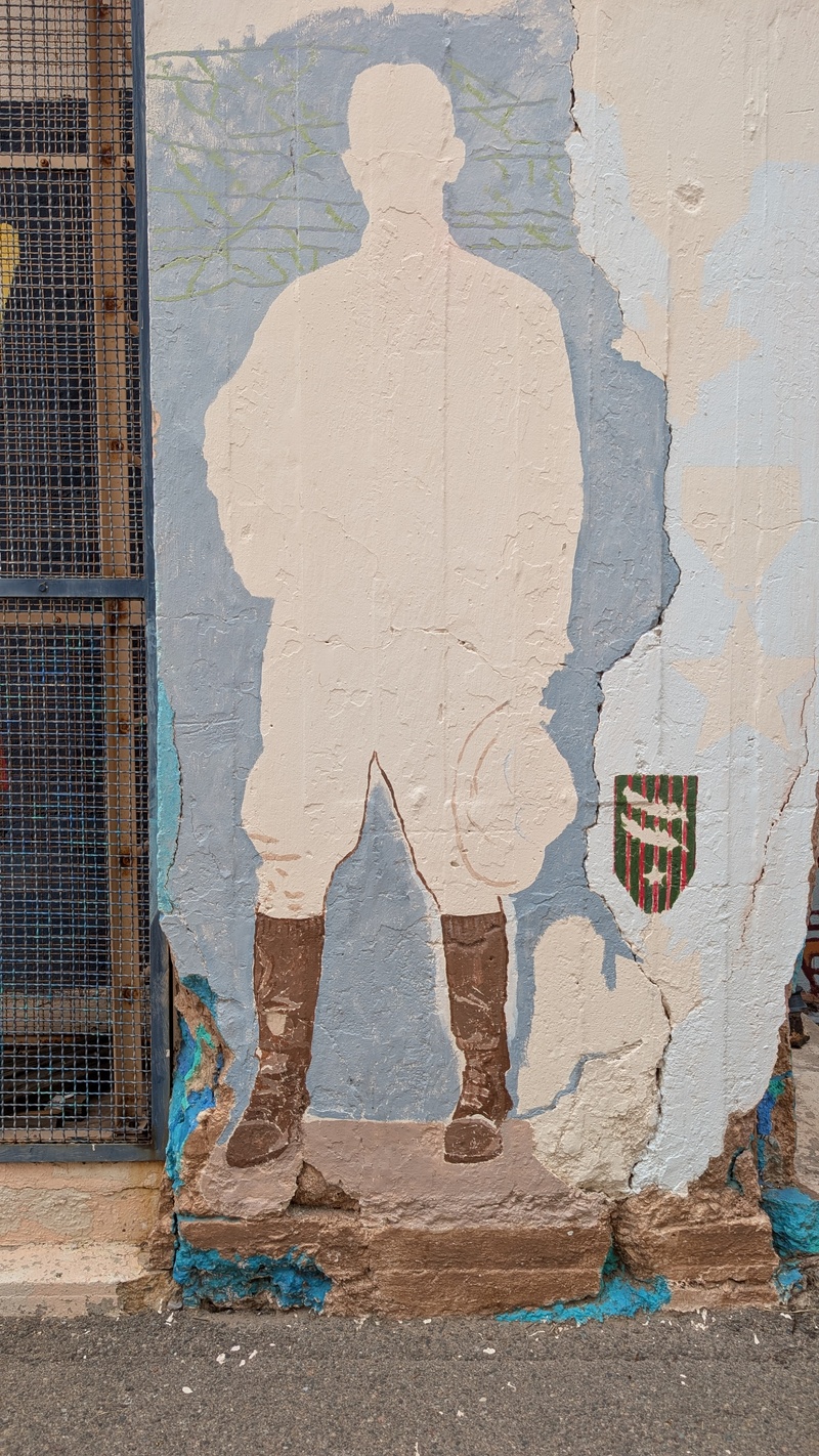 mural in Ajo by artist unknown.