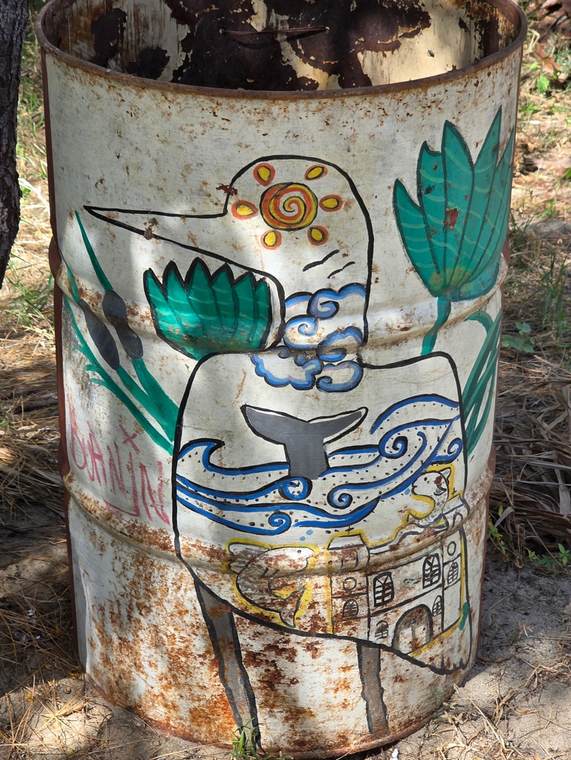 mural in San José del Cabo by artist unknown.