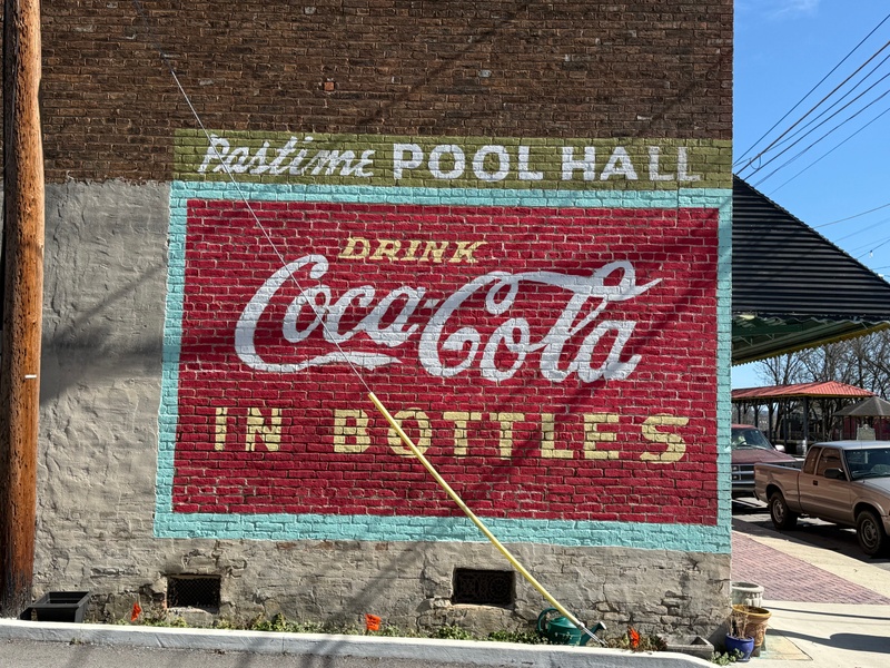 mural in Stevenson by artist unknown.