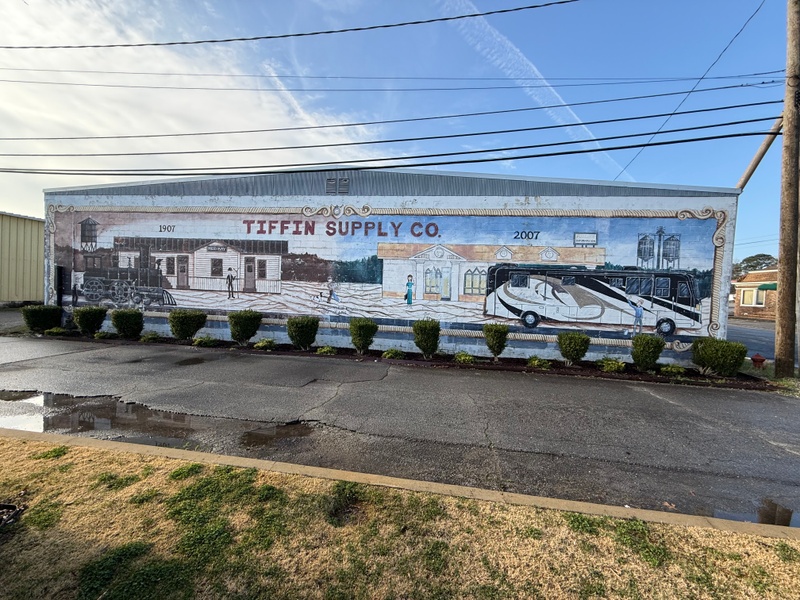 mural in Red Bay by artist unknown.