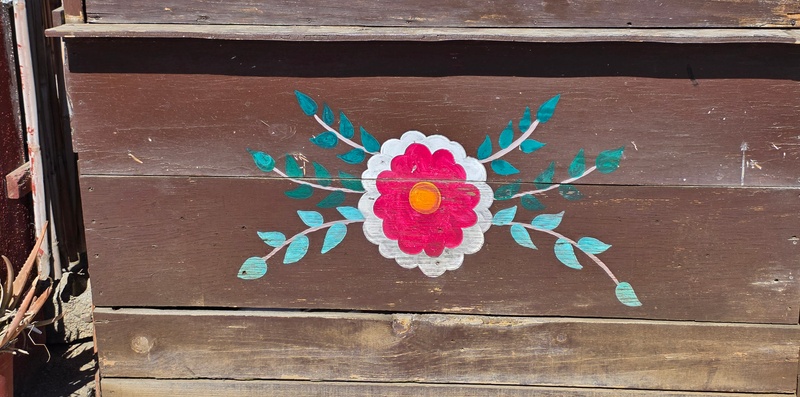 mural in Todos Santos by artist unknown.