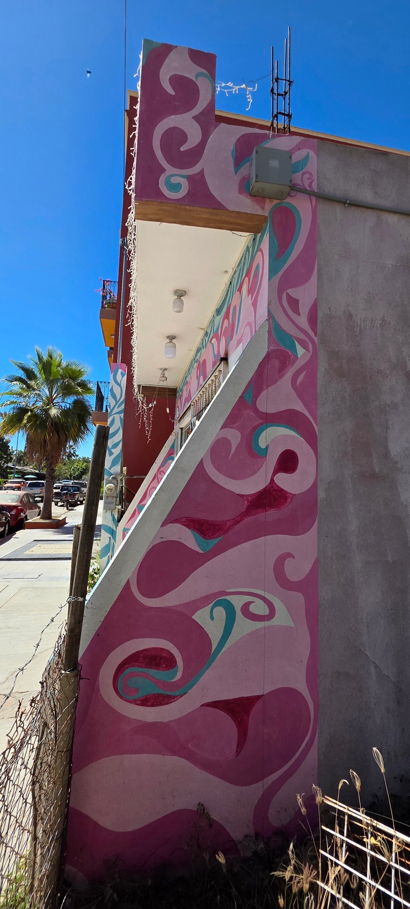 mural in Todos Santos by artist unknown.
