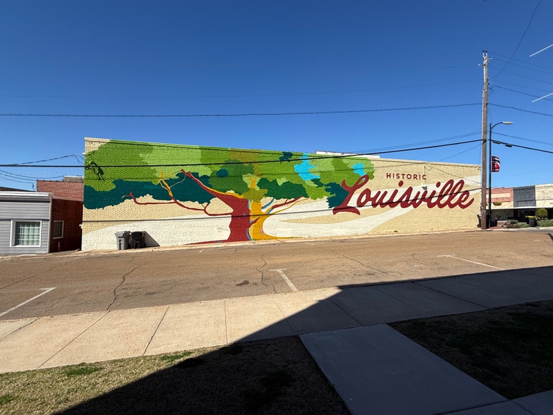 mural in Louisville by artist unknown.