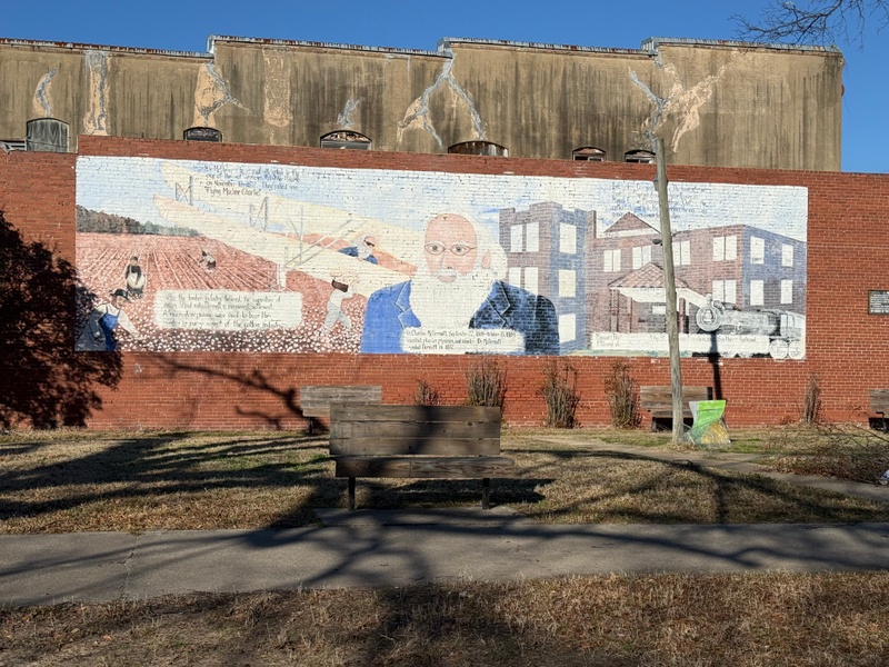 mural in Dermott by artist unknown.