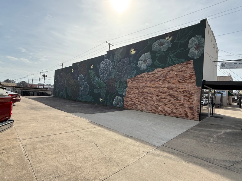 mural in Morrilton by artist unknown.