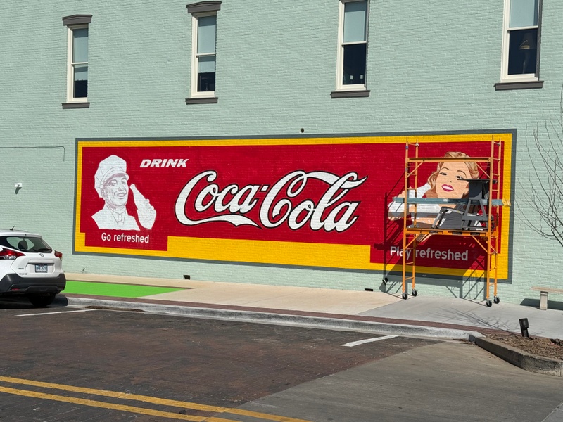 mural in Rogers by artist unknown.