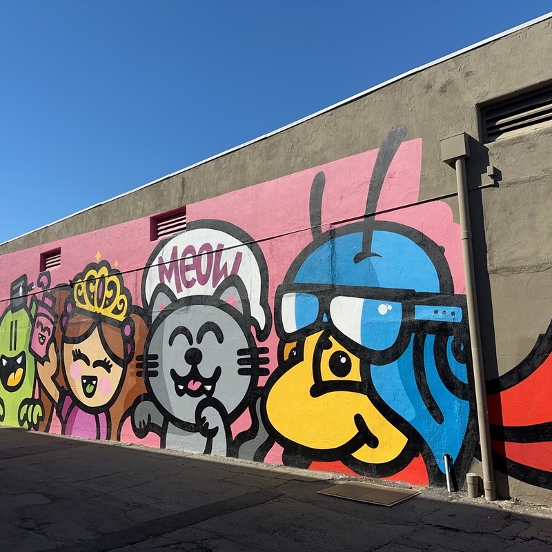 mural in Ontario by artist unknown.