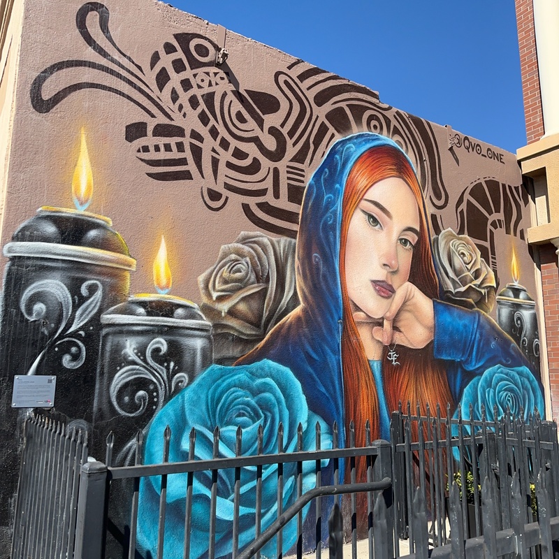 mural in Ontario by artist unknown.