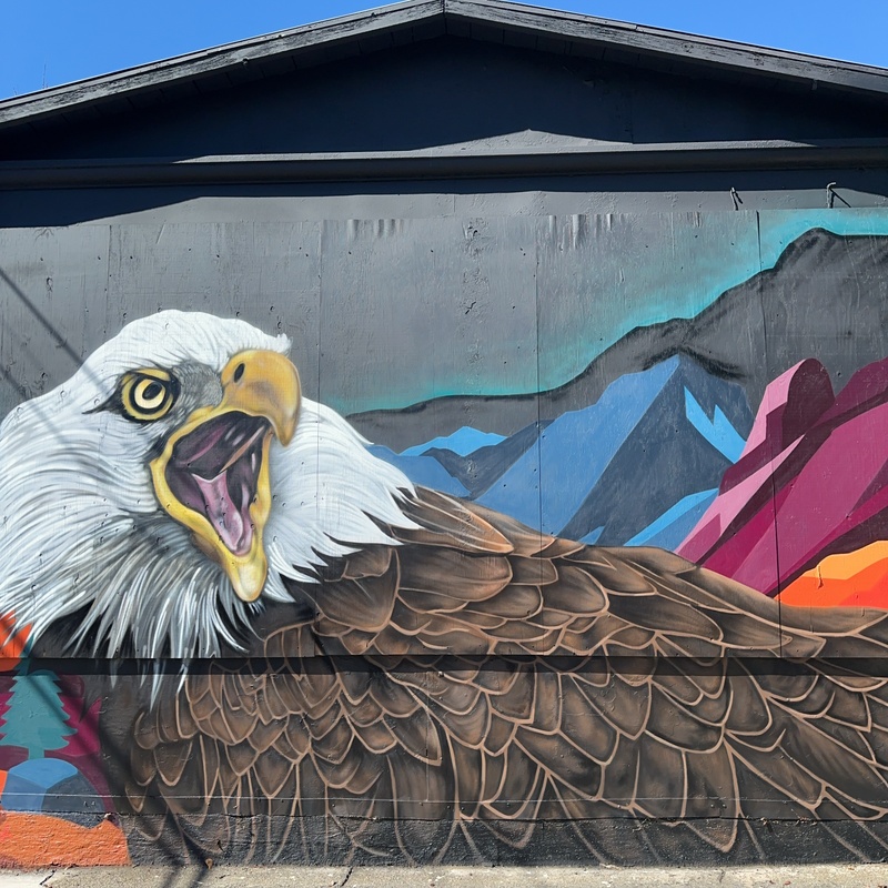 mural in Ontario by artist unknown.