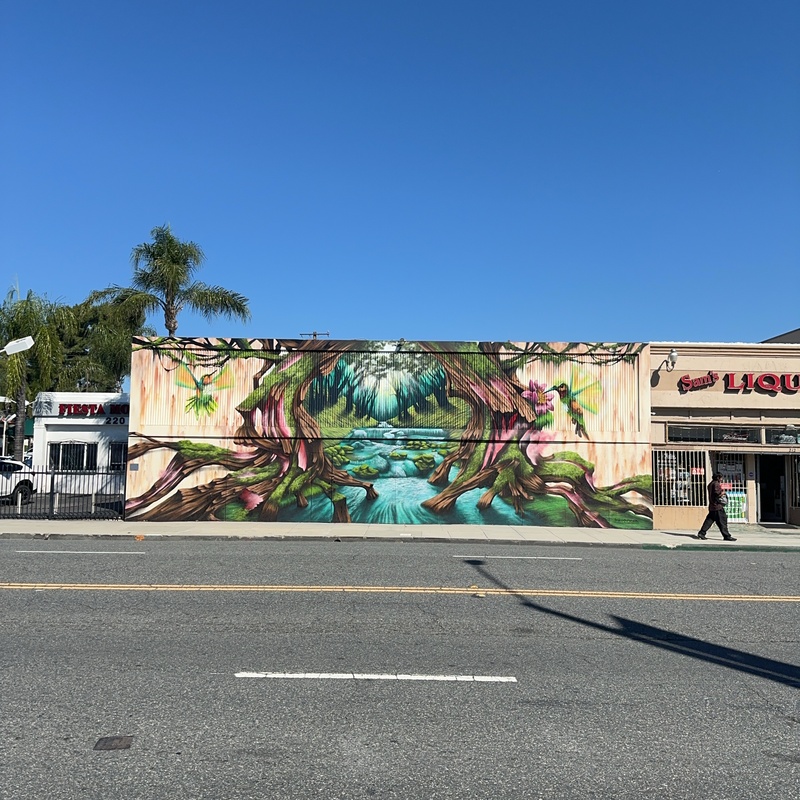 mural in Ontario by artist unknown.