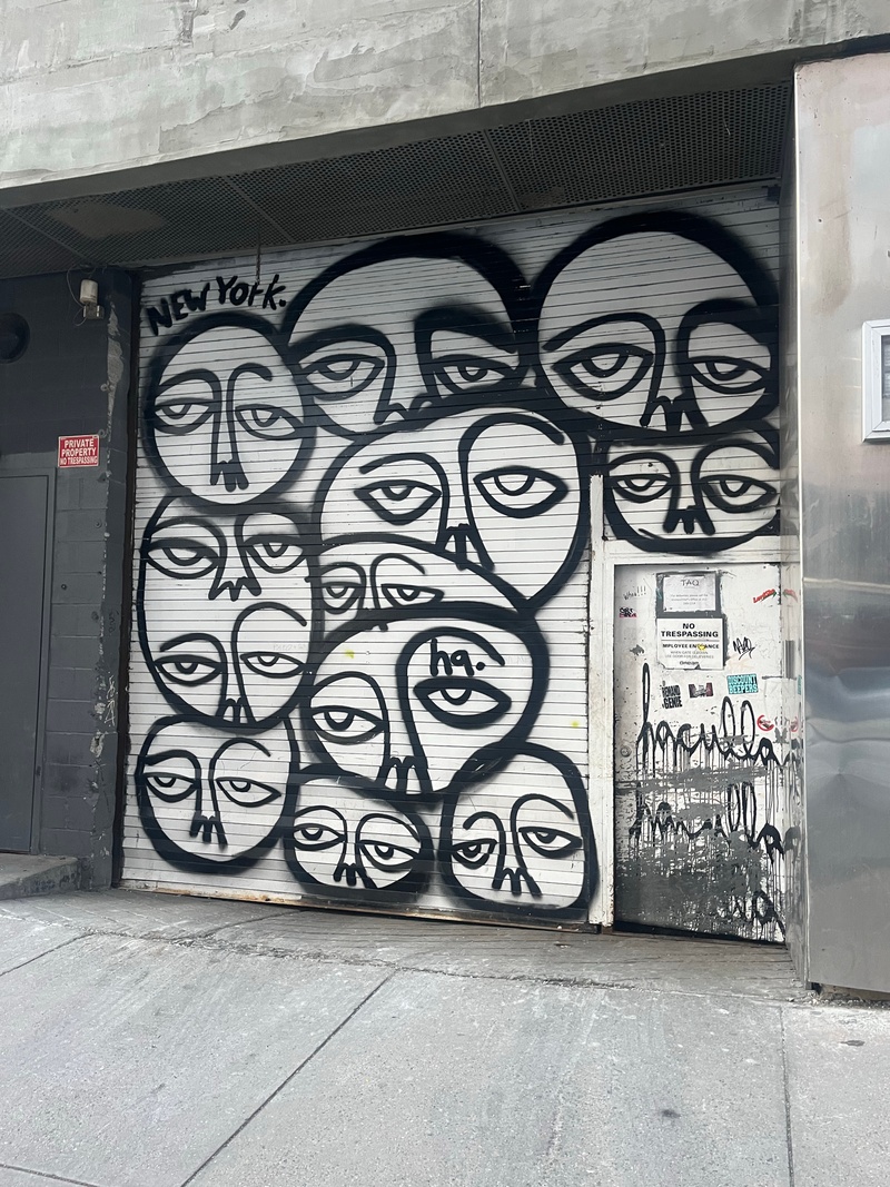 mural in New York by artist unknown.