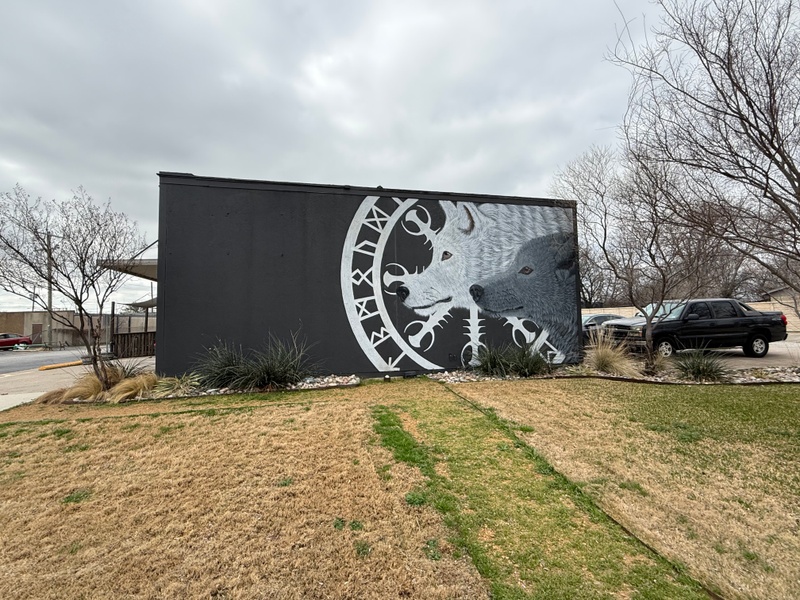 mural in North Richland Hills by artist unknown.
