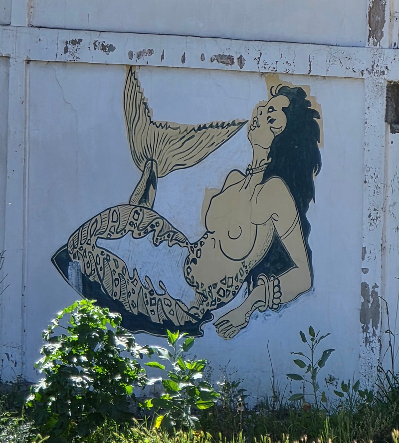 mural in El Aguajito by artist unknown.