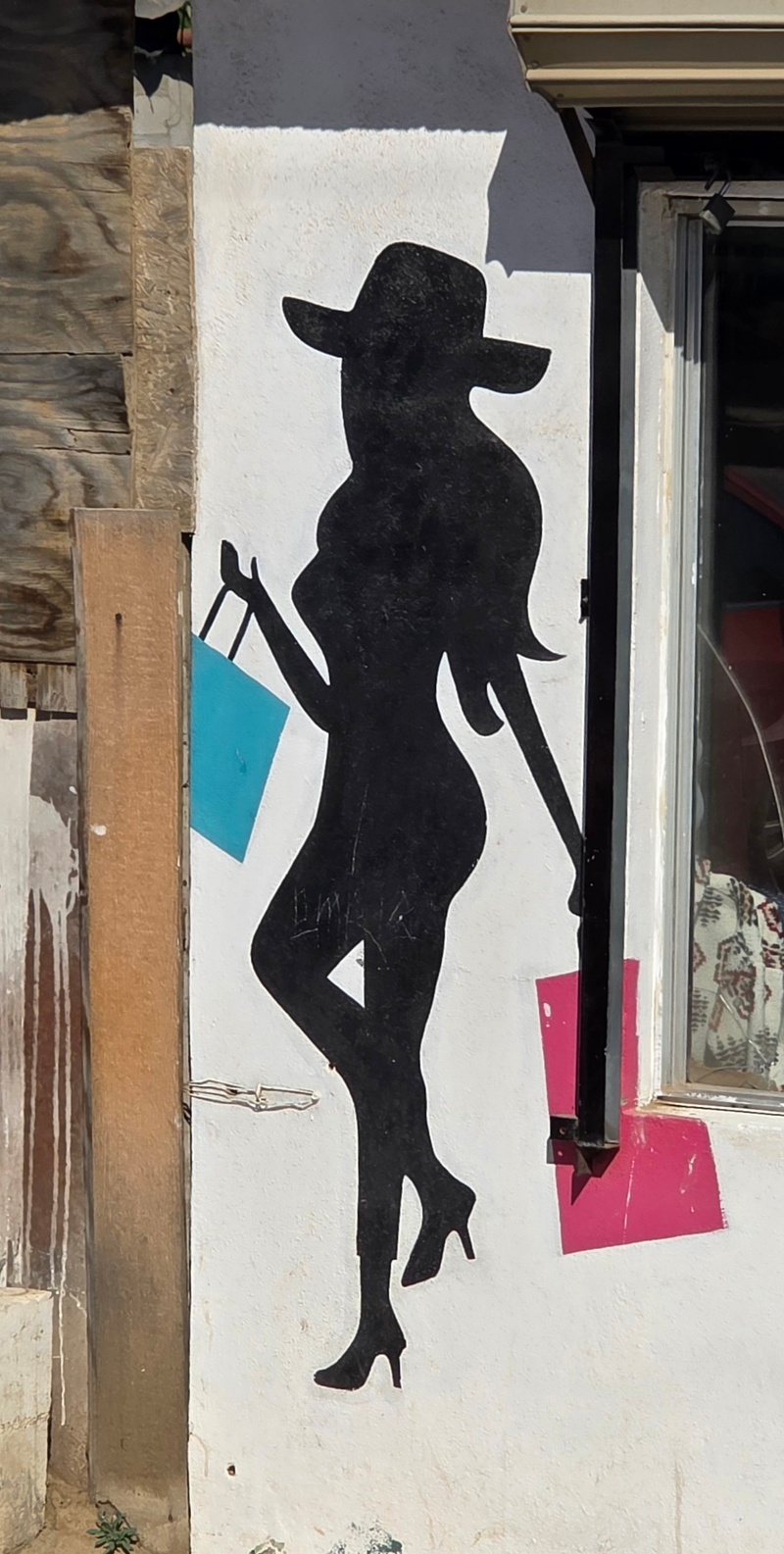 mural in Vicente Guerrero by artist unknown.