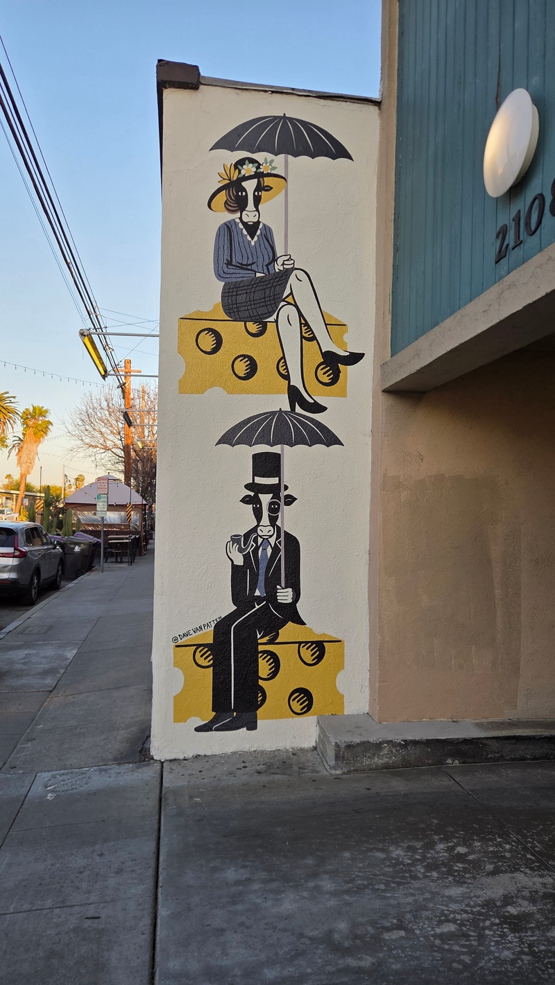 mural in Long Beach by artist Dave Van Patten.